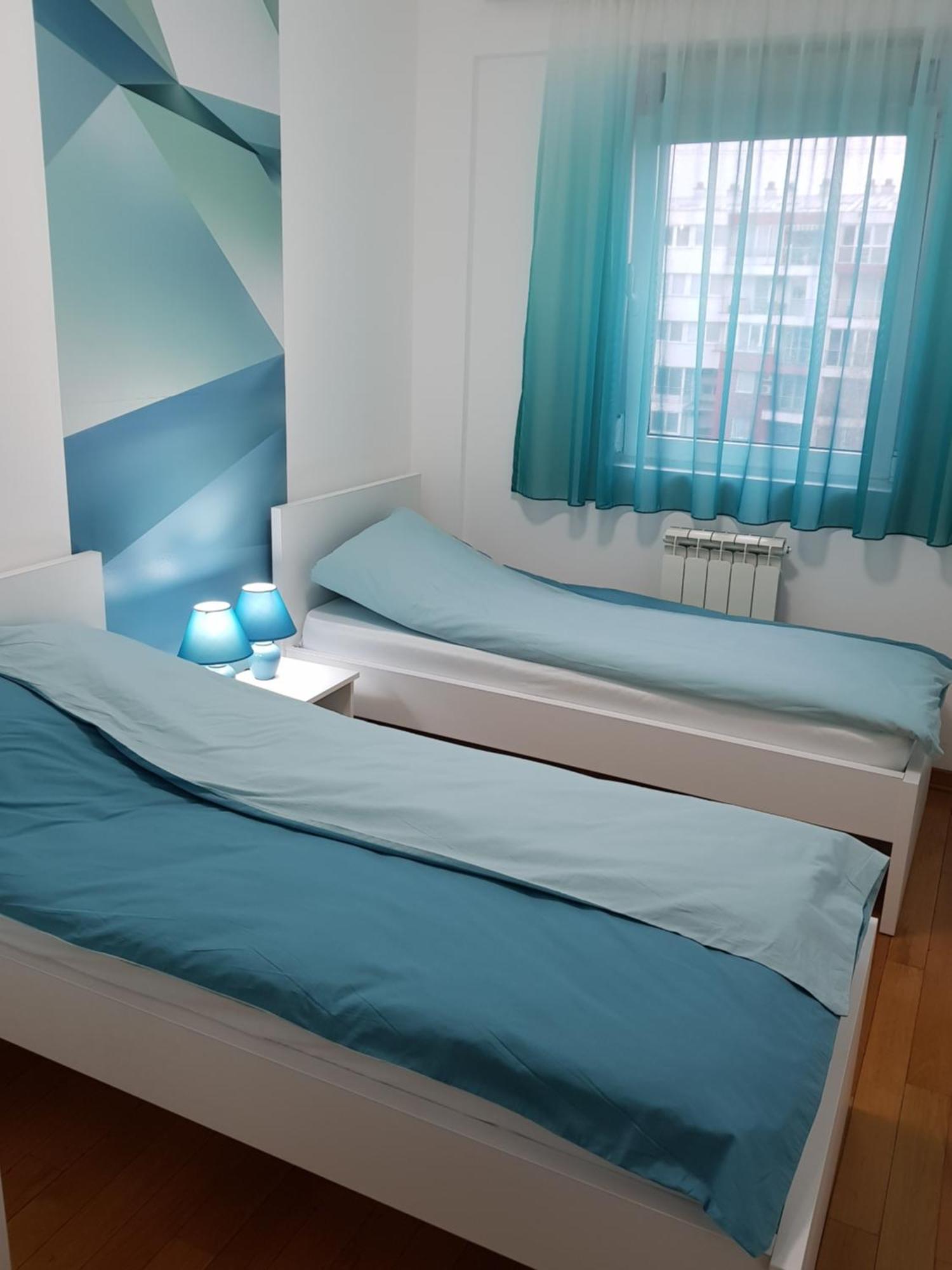 Apartman Kej Blue Free Parking كرالييفو الغرفة الصورة